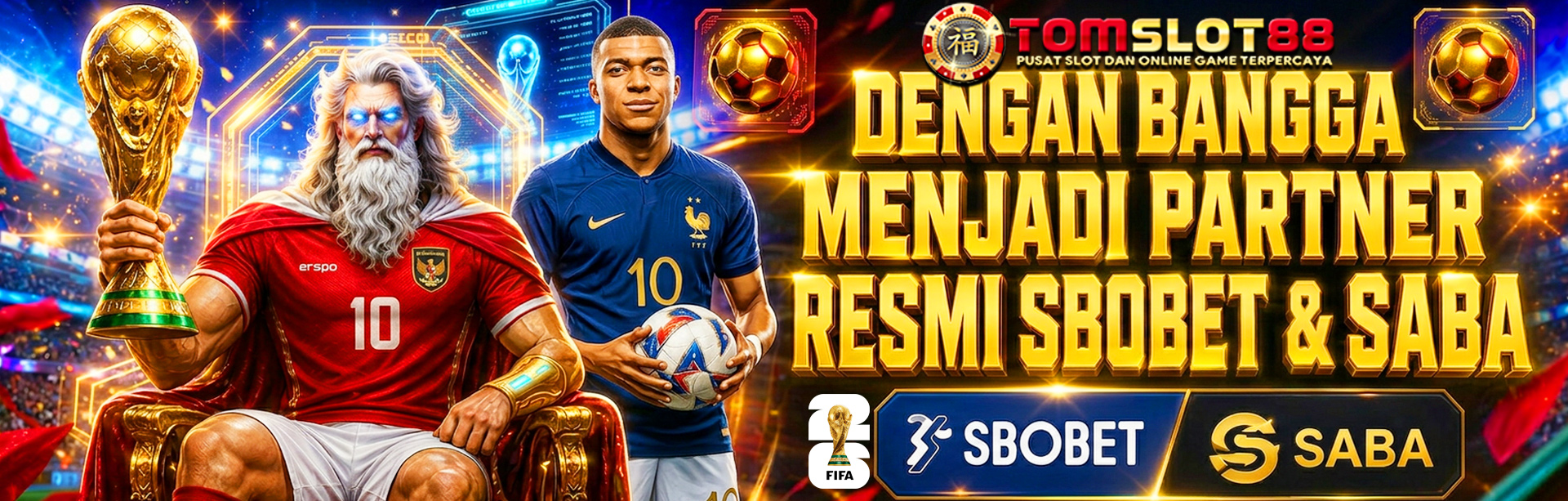 PIALA DUNIA RESMI PARTNER SABA & SBOBET