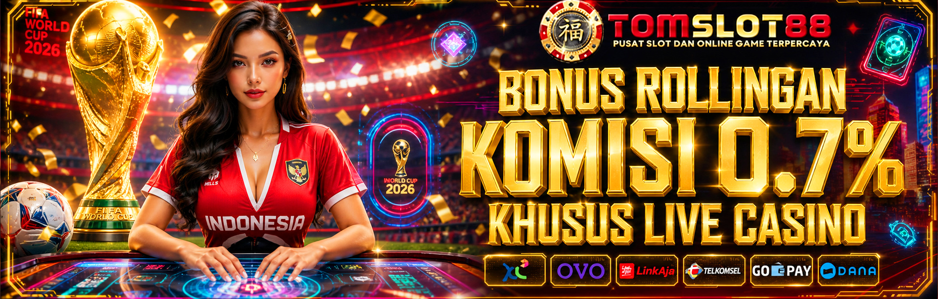 BONUS ROLLINGAN CASINO 0.7%